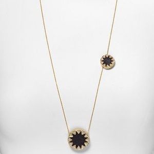 House of Harlow Double Sunburst Pendant Necklace